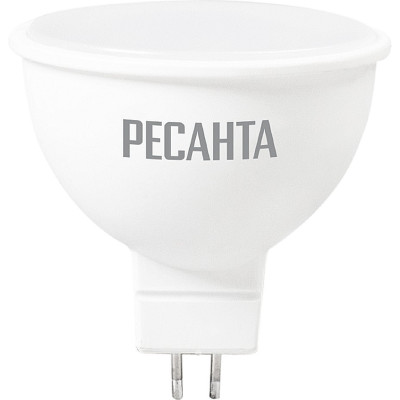 Лампа светодиодная РЕСАНТА LL-R-MR16-7W-230-4K-GU5.3